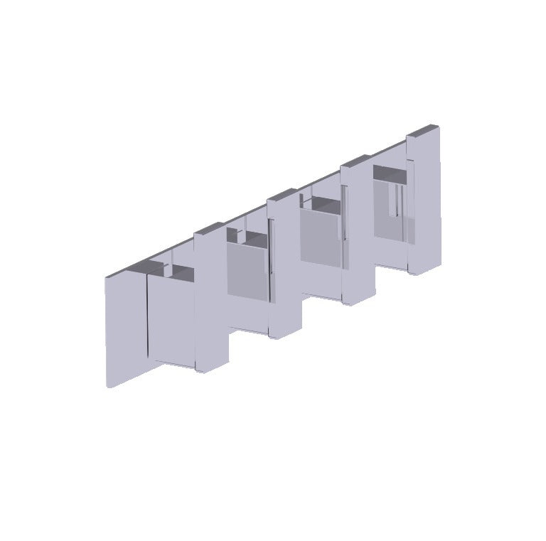 Kartners 210134-4 Prague Quadruple Prong Robe Hook