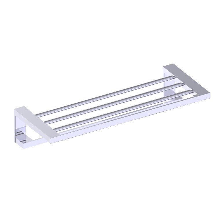 Kartners Prague Towel Shelf with Towel Bar