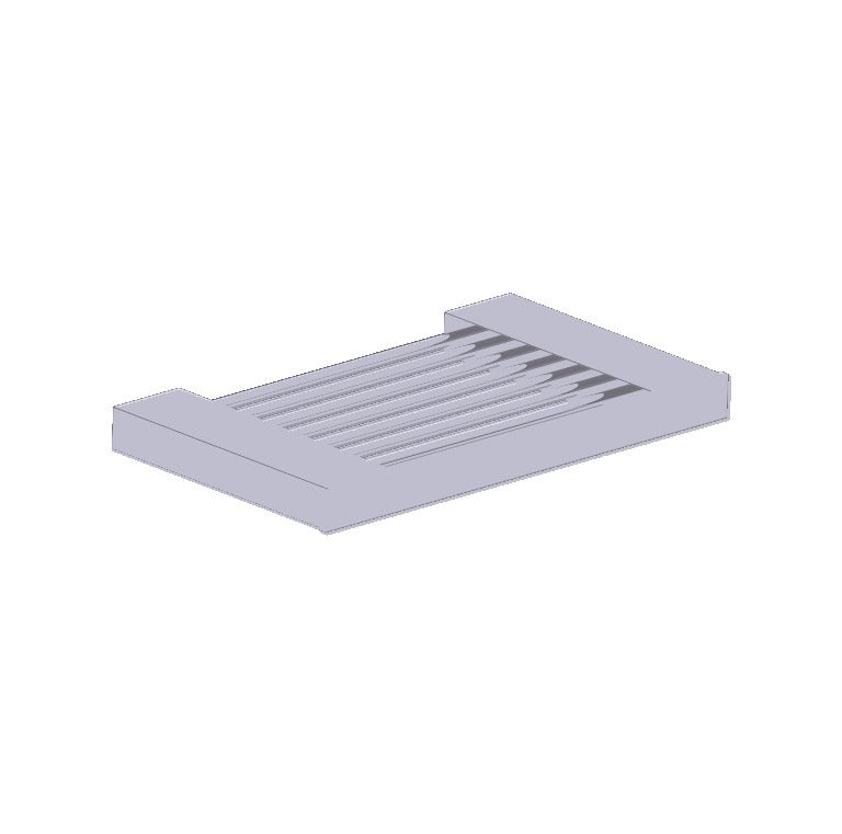 Kartners 210602 Prague Soap Basket Wall Mounted
