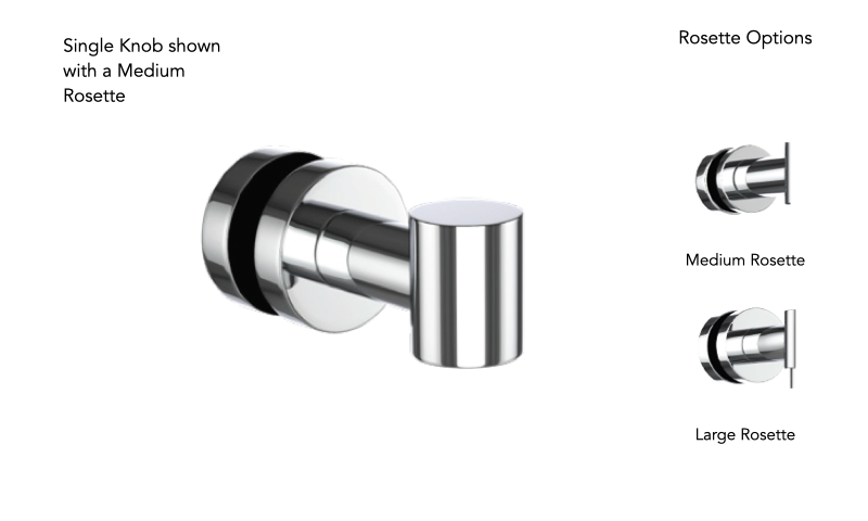 Neelnox ELO-KNS-MR Eloquence Single Knob Medium Rosette - Parent