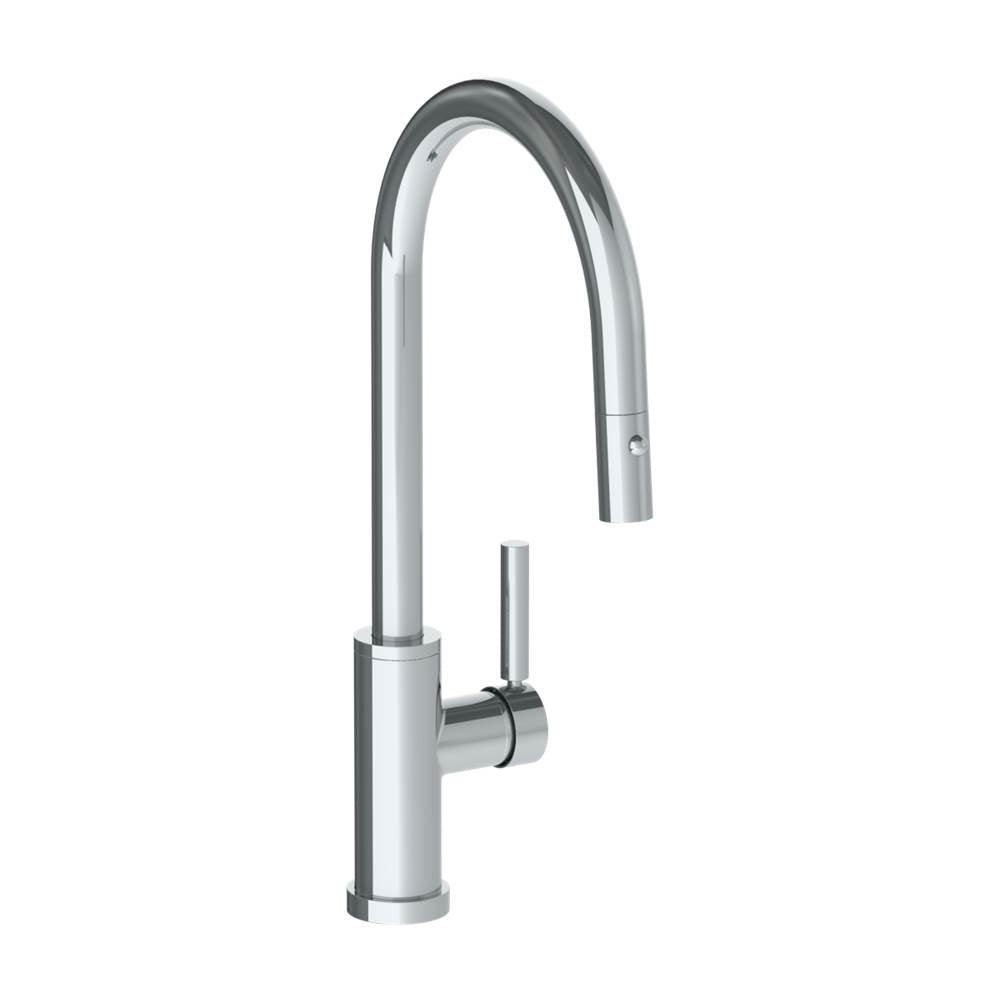 Watermark 23-7.3PG2-L8 Deck Mounted 1 Hole Gooseneck Kitchen Faucet With Pull Down Spray - High Spout - Parent