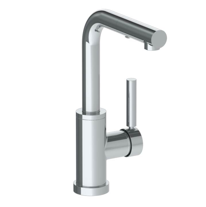 Watermark 23-9.3P1-L8 Deck Mounted 1 Hole Square Top Prep Faucet With Pull Out Spray - Parent