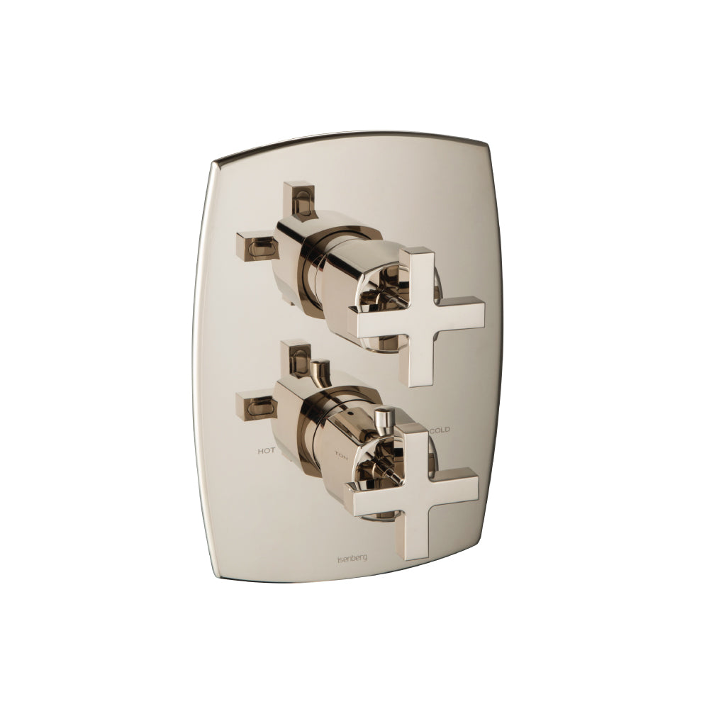 Flusso Serie 240 240.4420 3/4 " Thermostatic Valve & Trim - With 2-Way Diverter - 2 Output