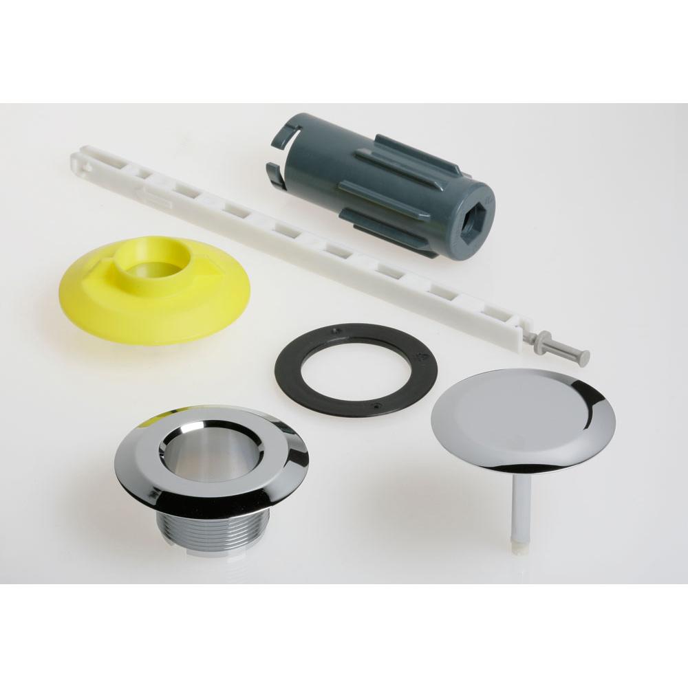 Geberit 241.726.21.1 Ready-To-Fit-Set D52, For Bathtub Drain With Push Actuation Pushcontrol
