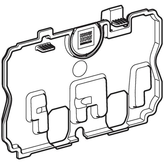 Geberit 243.423.00.1 Protection Plate For Actuator Plate Sigma60