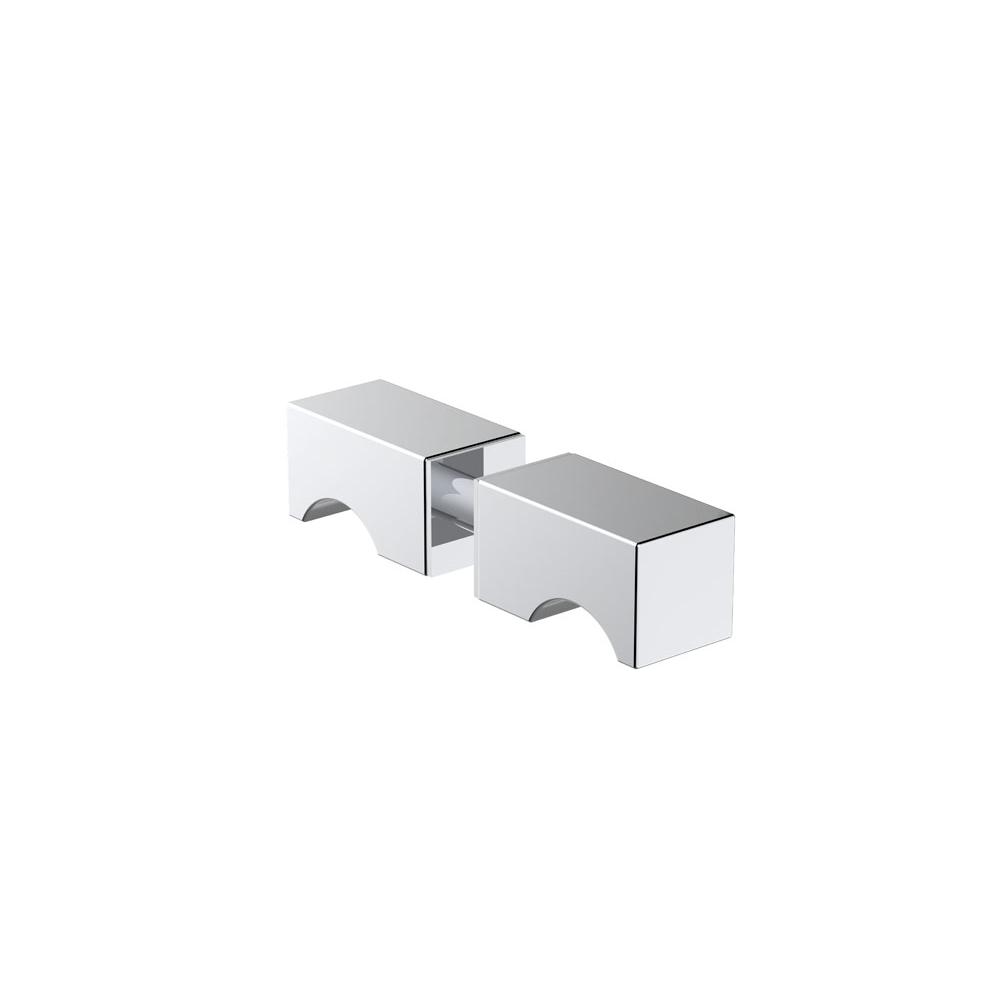 Kartners 2487502 London Shower Door Handle Double Knob - Parent
