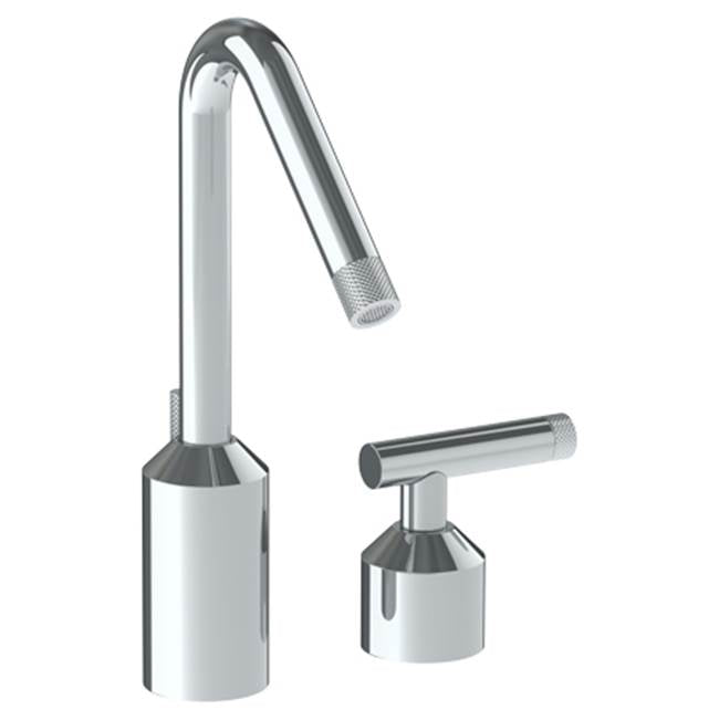 Watermark 25-1.3X-IN14 Urbane Deck Mounted 2 Hole Extended Lavatory Set With Angled Spout