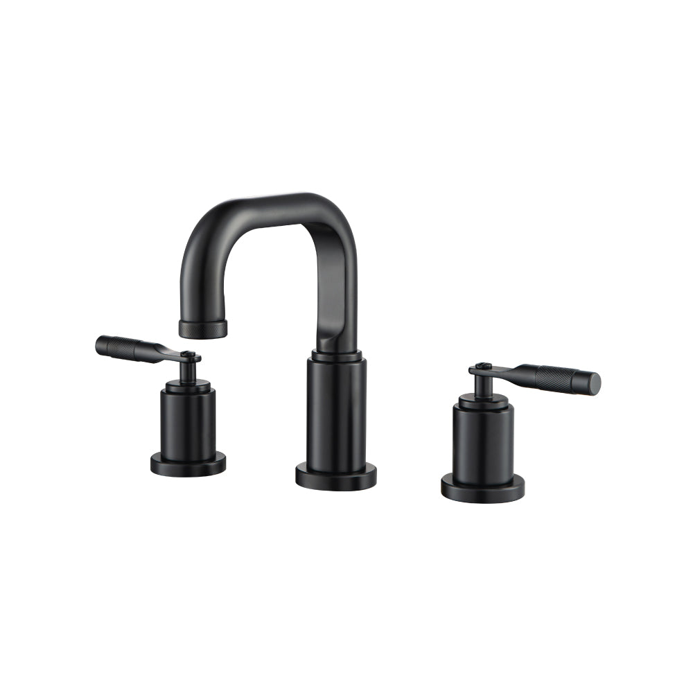 Flusso Serie 250 250.2000 Three Hole 8" Widespread Two Handle Bathroom Faucet