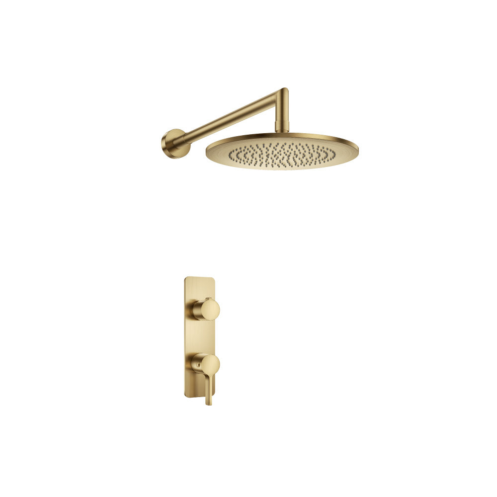 Flusso Serie 260 260.7000 Single Output Shower Set With Shower Head And Arm