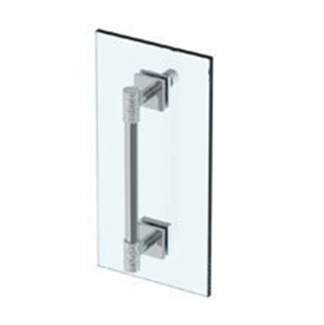 Watermark 27-0.1-18SDP Sense 18” Shower Door Pull With Knob/ Glass Mount Towel Bar With Hook - Parent