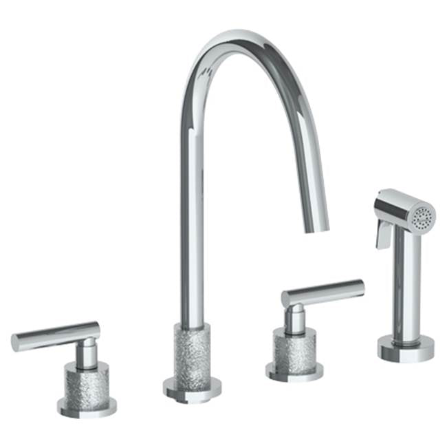 Watermark 27-7.114 Deck Mounted 4 Hole Kitchen Set - Includes Side Spray