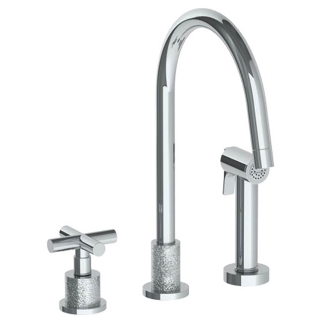 Watermark 27-7.1.3A15 Deck Mounted 3 Hole Kitchen Set - Includes Side Spray - Parent
