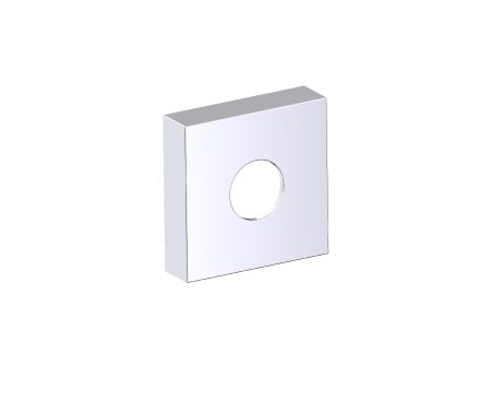 Kartners 277SQLG Lisbon Square Large Rosette - Parent