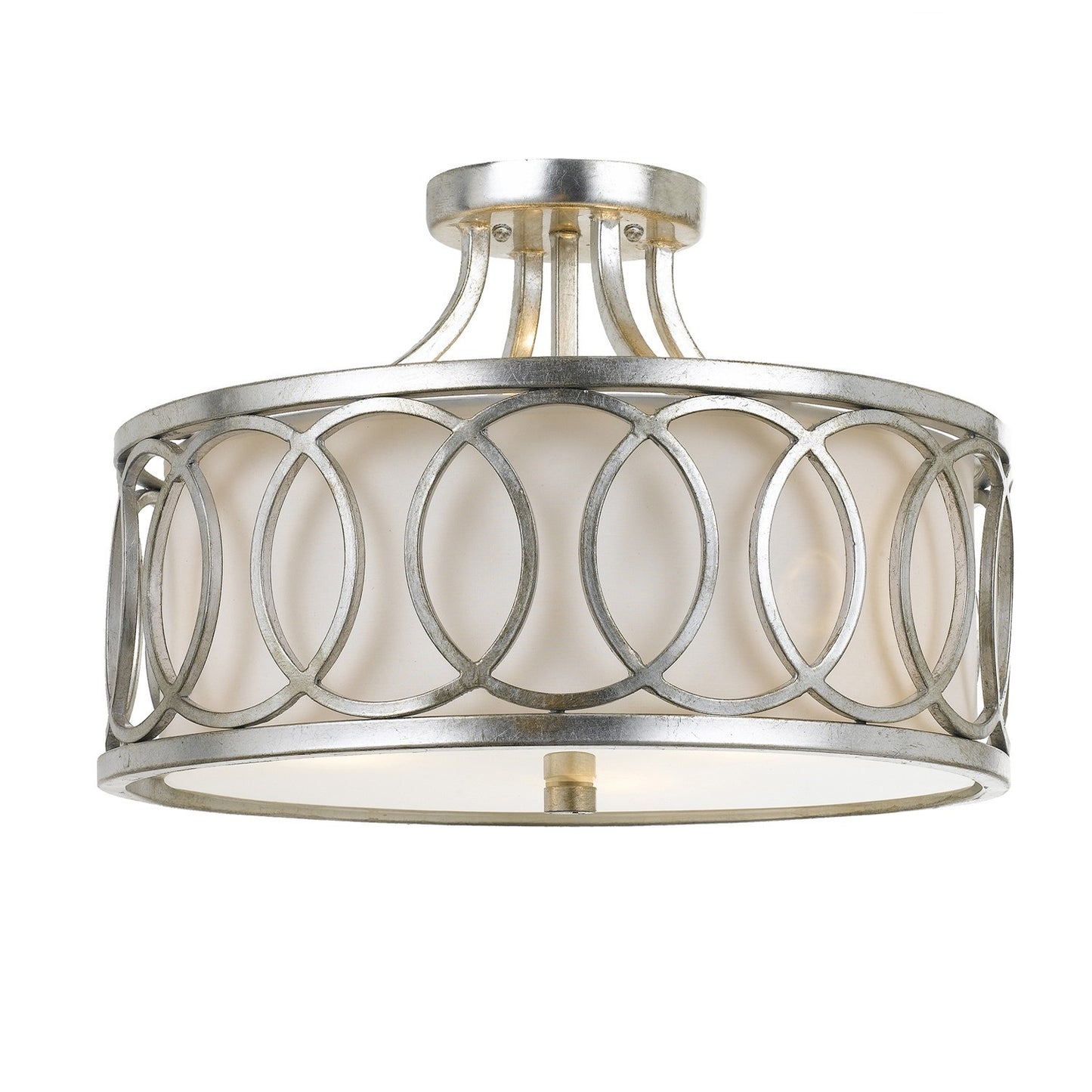 Crystorama 285 Libby Langdon for Crystorama Graham 3 Light Ceiling Mount