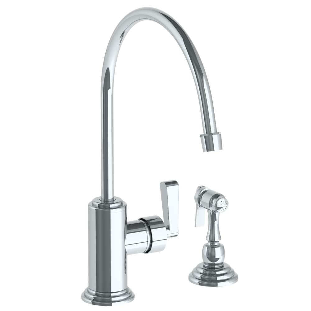 Watermark 29-7.4EG-TR24 Deck Mounted 2 Hole Kitchen Set With Extended Spout- Includes Side Spray - Parent
