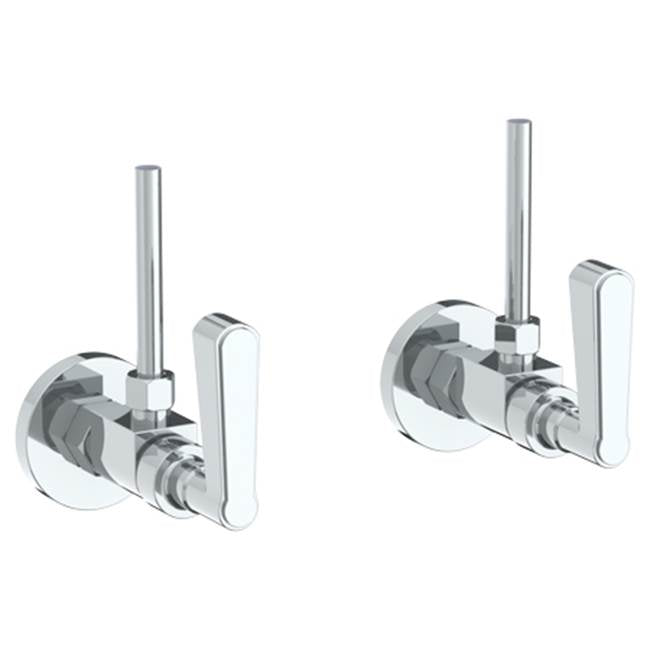 Watermark 29-MAS1-TR14 Transitional Lavatory Angle Stop Kit -1/2" Compression X 3/8" Od Compression