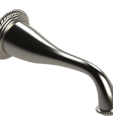 Rubinet 2TETW Deck Mount Tub Spout