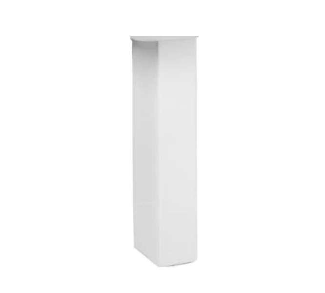 Barclay 3-261WH Mistral 510 Lavatory Pedestal Only One - Hole - White