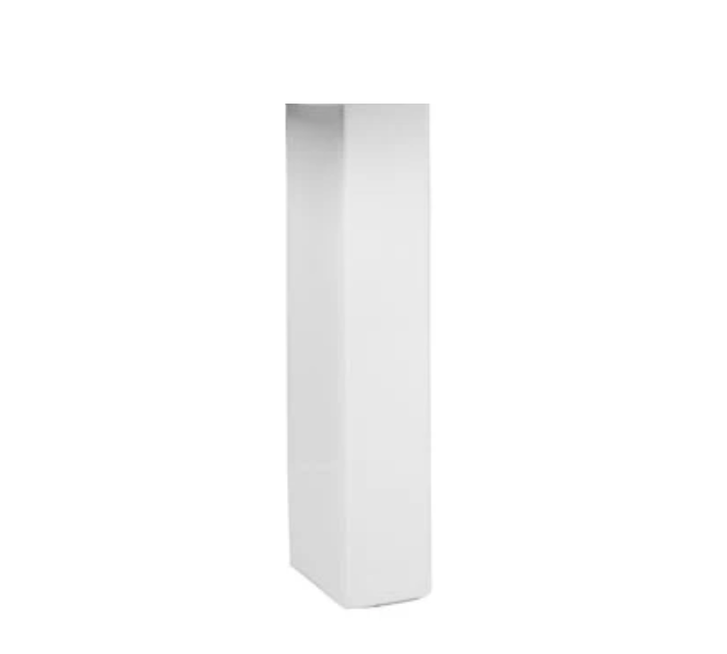 Barclay 3-268WH Mistral 510 Lavatory Pedestal Only 8" Centerset - White