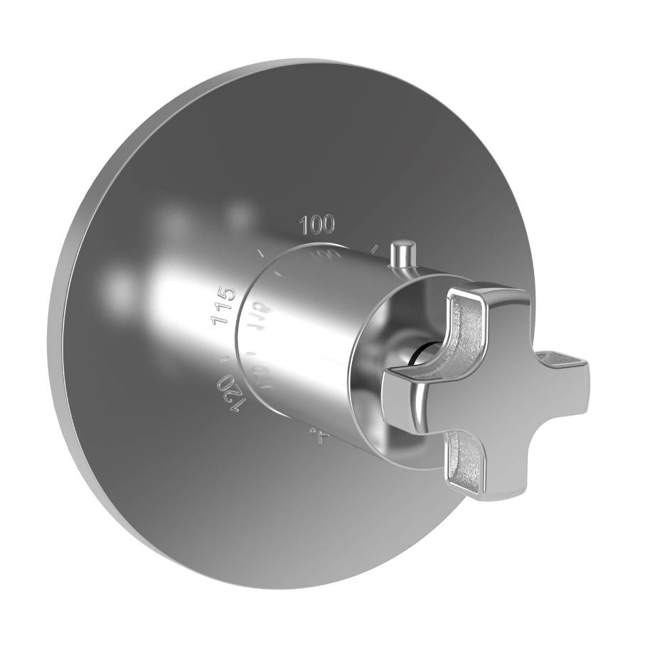 Newport Brass 3-3284TR Griffey 3/4" Round Thermostatic Trim Plate with Handle - Parent