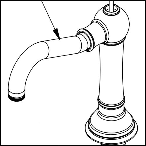 Newport Brass 3-435 Widespread Spout Assembly - Parent