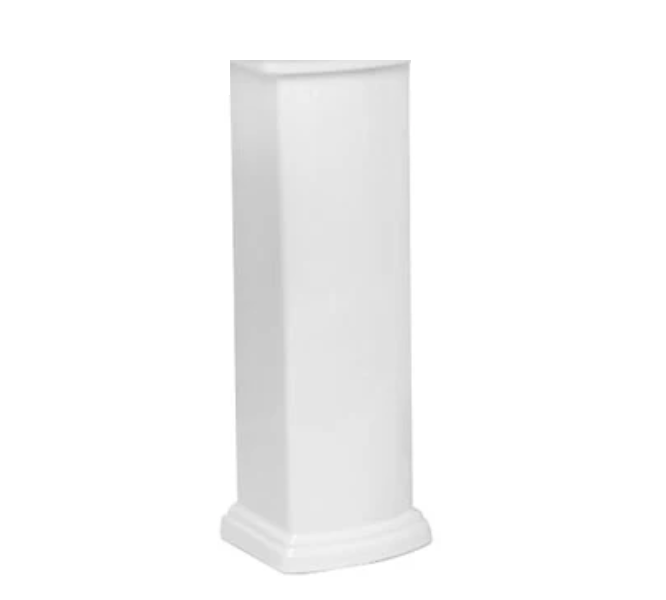 Barclay 3-498WH Washington 765 Lavatory Pedestal Only 8" Centerset - White