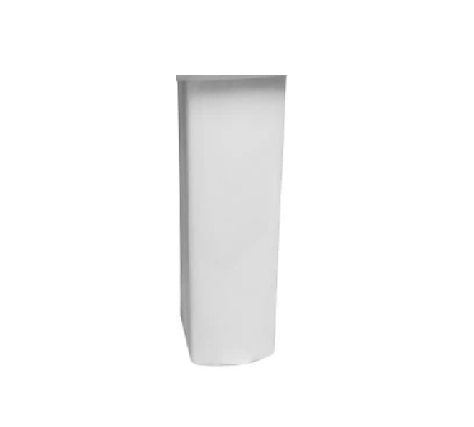Barclay 3-764WH Summit 500 Lavatory Pedestal Only 4" Centerset - White