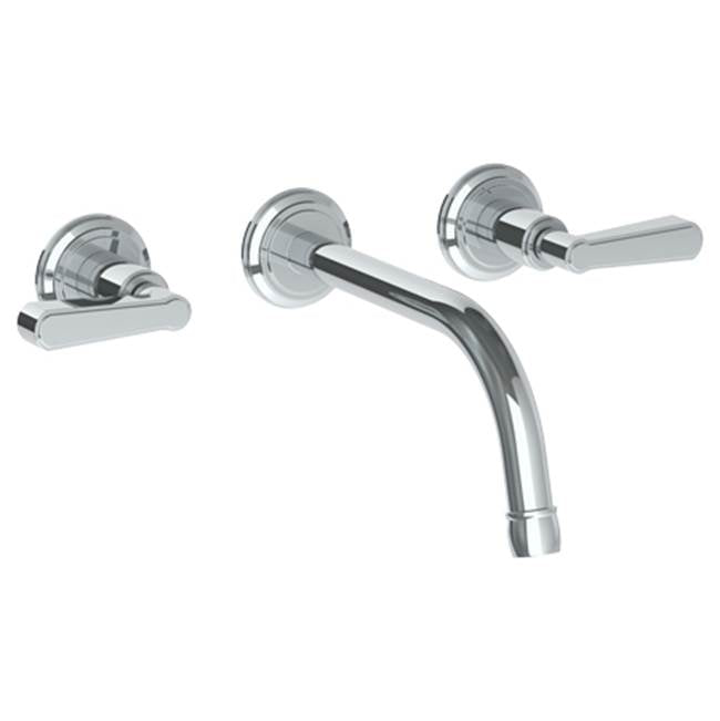 Watermark 30-2.2-TR24 Anika Wall Mounted 3 Hole Lavatory Set With 8 1/8" CTC Spout