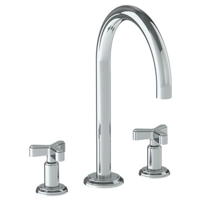 Watermark 30-8-TR25 Anika Deck Mounted 3 Hole Bath Set