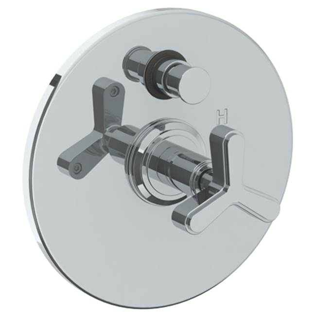 Watermark 30-P90-TR25 Anika Wall Mounted Pressure Balance Shower Trim With Diverter 7" Diameter