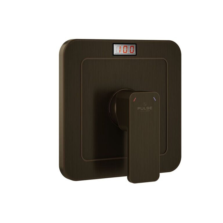 Pulse PLS-3004-RIV-PB ShowerSpas LED TruTemp Pressure Balance Brass Valve and Trim Kit