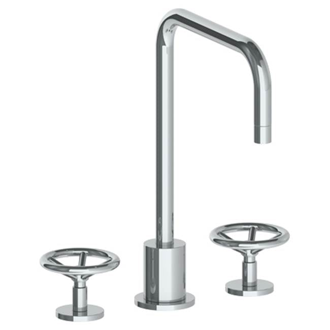 Watermark 31-7-BK Brooklyn Deck Mounted 3 Hole Kitchen Set