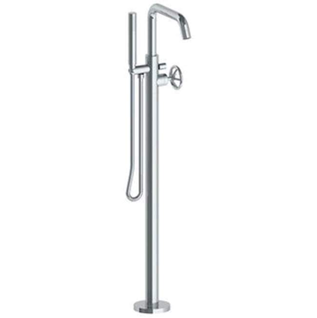 Watermark 31-8.8-BKA1 Brooklyn Single Hole Floor Standing Bath Set With Hand Shower