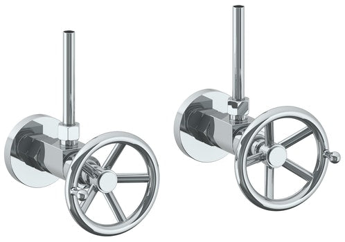 Watermark 31-MAS1-BKA1 Brooklyn Lavatory Angle Stop Kit -1/2? Compression X 3/8? Od Compression - Parent