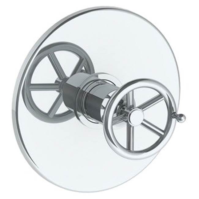 Watermark 31-T10-BKA1 Brooklyn Wall Mounted Thermostatic Shower Trim 7-1/2" Diameter
