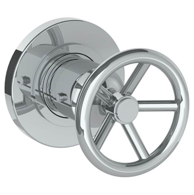 Watermark 31-T15-BK Brooklyn Wall Mounted Mini Thermostatic Shower Trim 3-1/2" Diameter