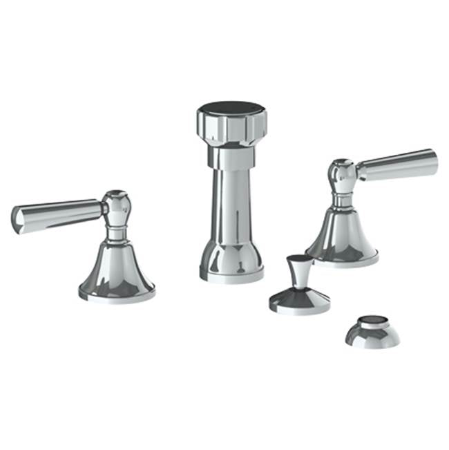 Watermark 313-4-WW York Deck Mounted 4-Hole Bidet