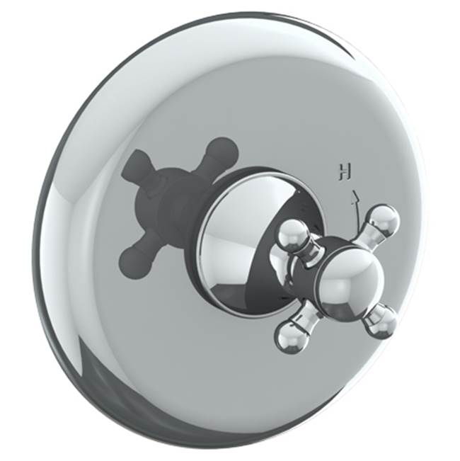 Watermark 313-P80-AX York Wall Mounted Pressure Balance Shower Trim 7" Diameter