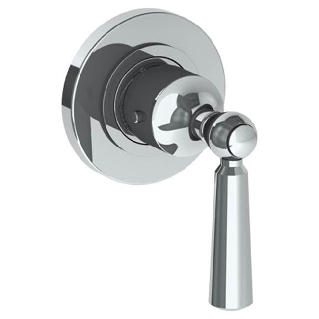 Watermark 313-T15-WW York Wall Mounted Mini Thermostatic Shower Trim 3-1/2" Diameter