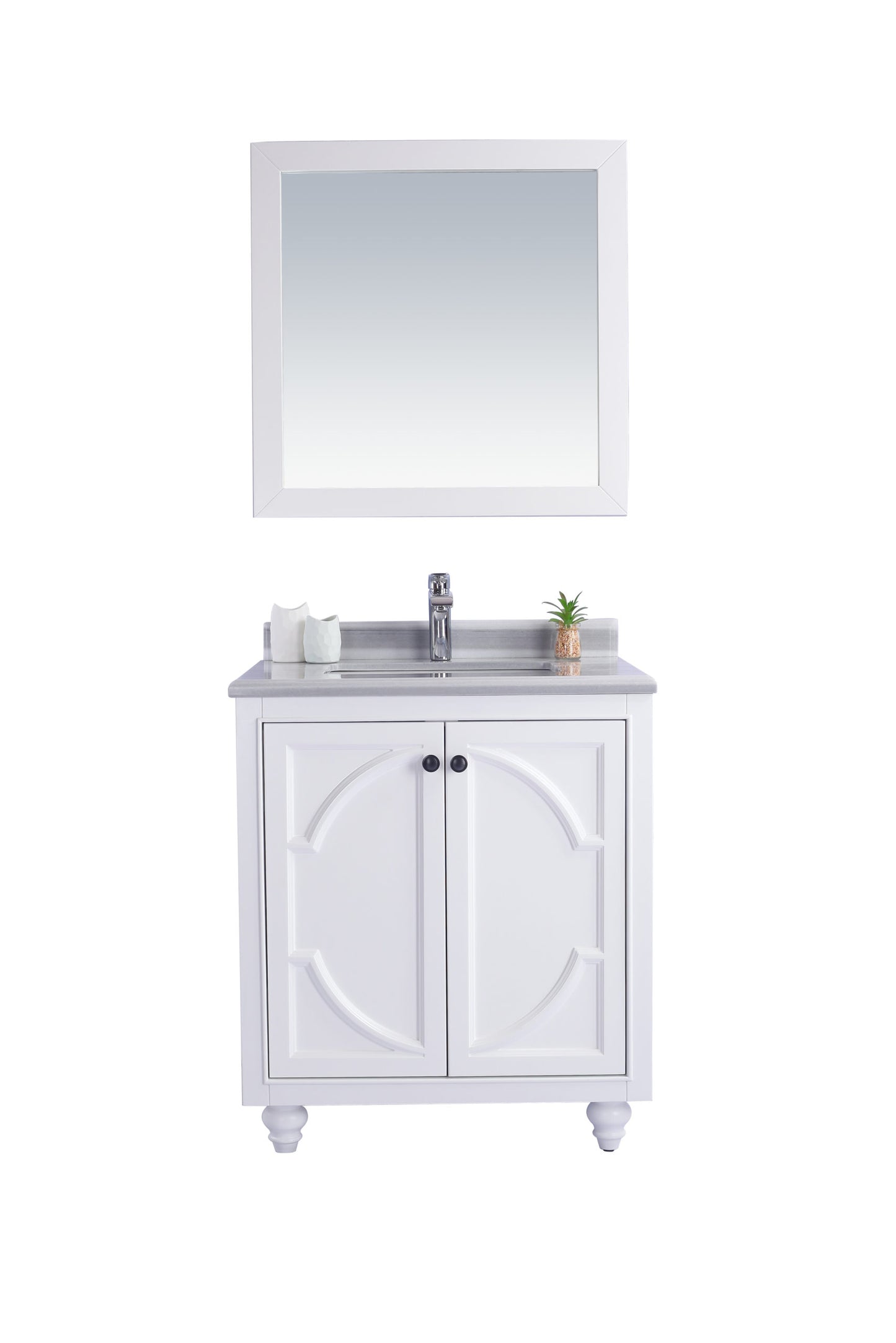 Laviva 313613-30W Odyssey 30" Bathroom Vanity with Countertop