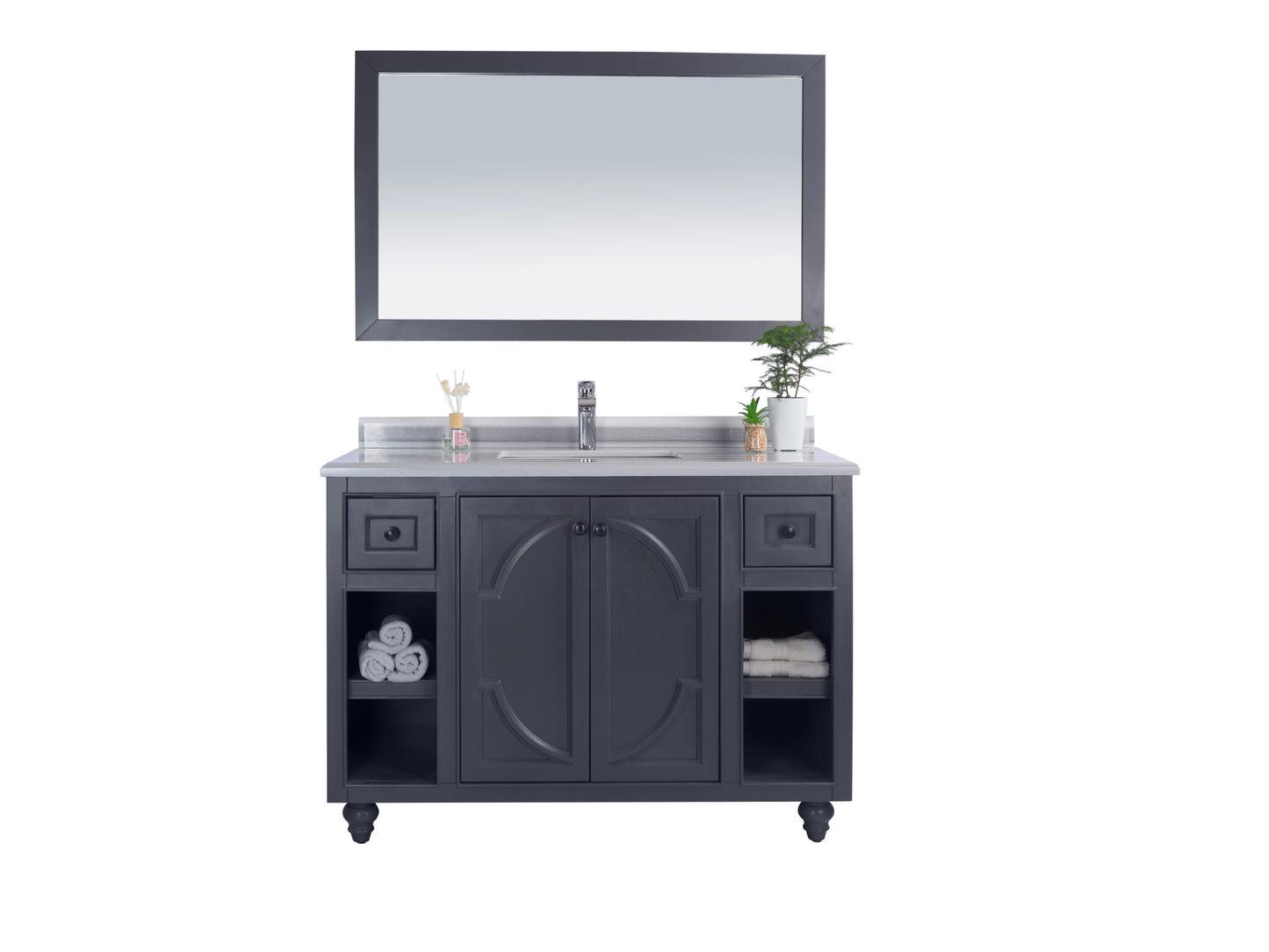Laviva 313613-48G Odyssey 48" Bathroom Vanity with Countertop