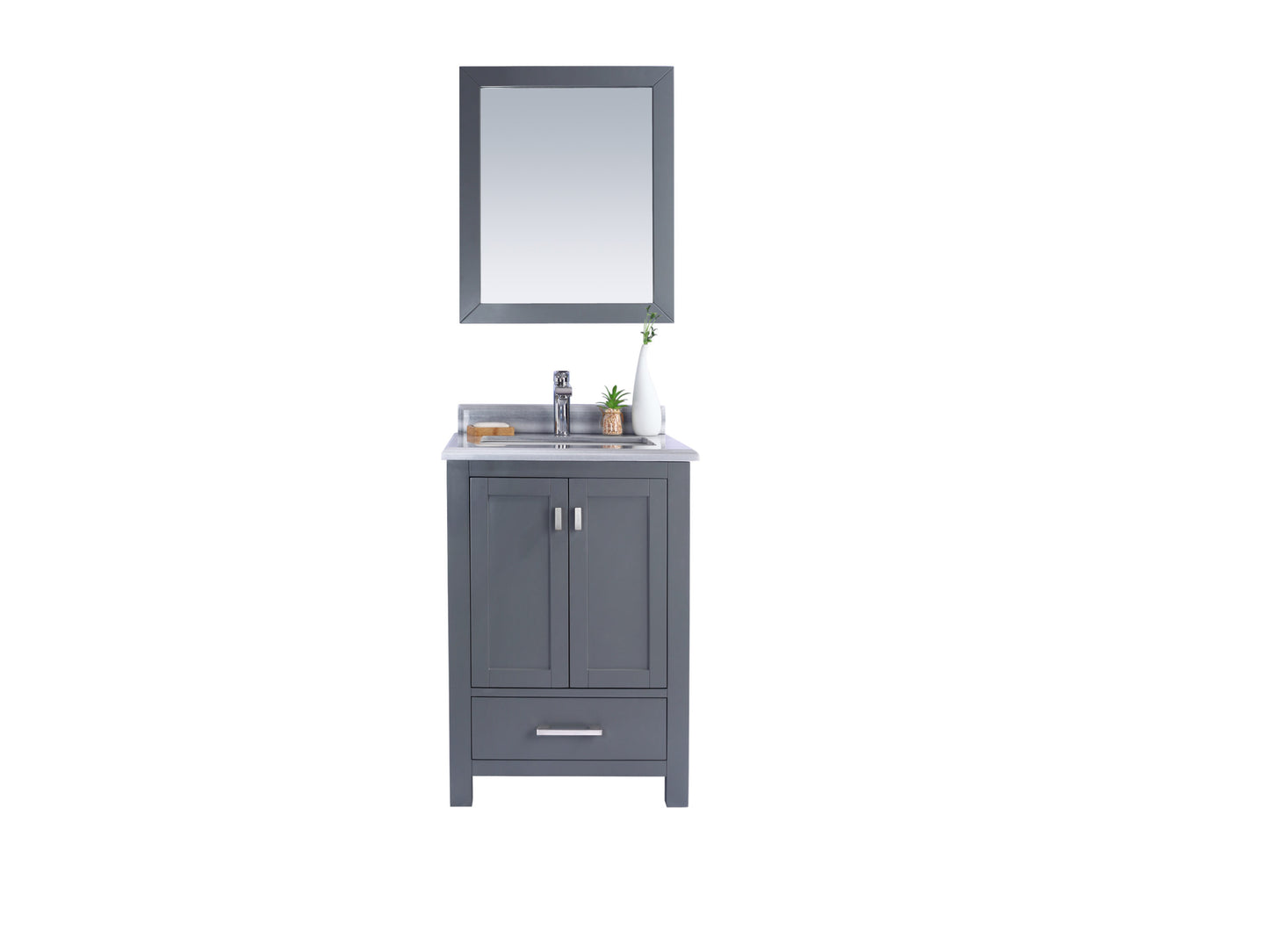 Laviva 313ANG-24G Wilson 24" Bathroom Vanity with Countertop