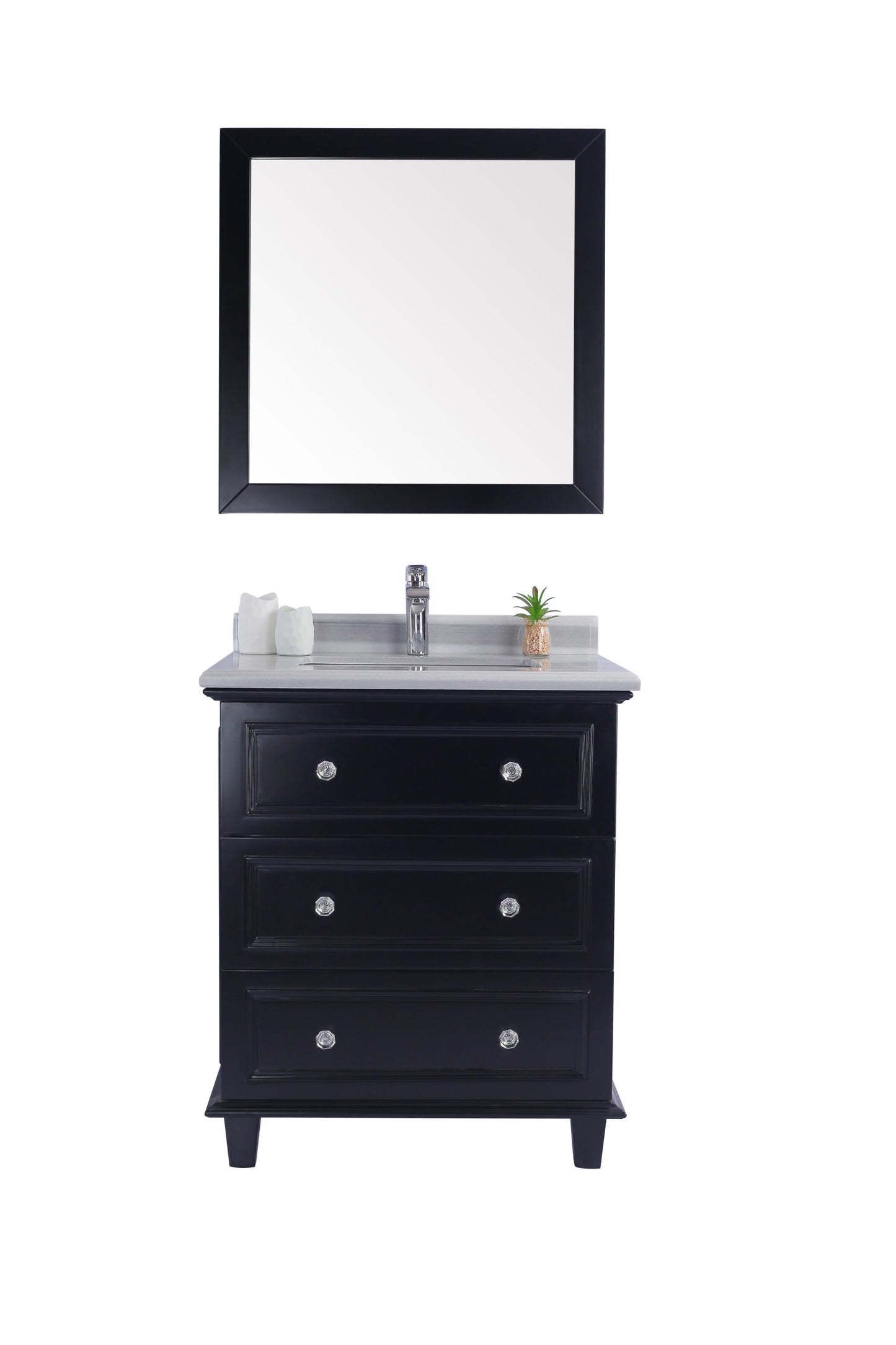 Laviva 313DVN-30E Luna 30" Bathroom Vanity with Countertop