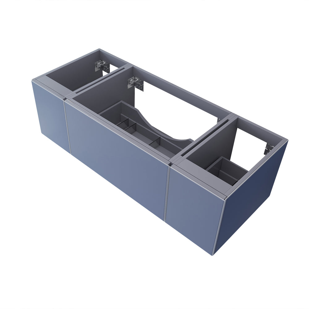 Laviva 313VTR-54 Vitri 54" Wall Hung Bathroom Vanity Cabinet