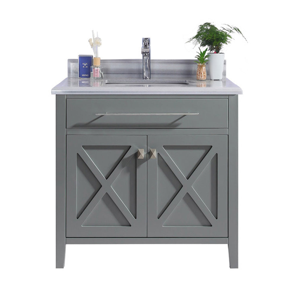 Laviva 313YG319-36G Wimbledon 36" Bathroom Vanity with Countertop