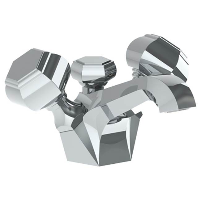 Watermark 314-1-T6 Beverly Deck Mounted 2 Handle Monoblock Lavatory Mixer