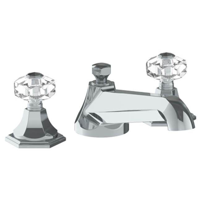 Watermark 314-8-CRY5 Beverly Deck Mounted 3 Hole Bath Set