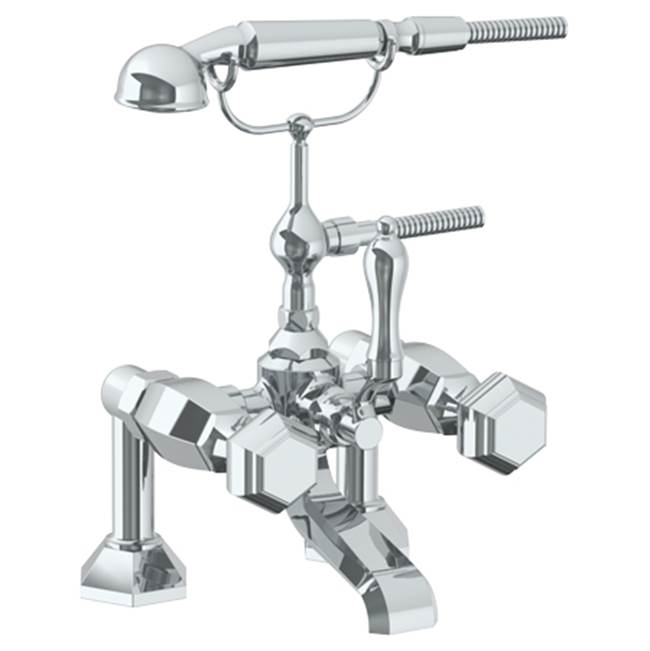 Watermark 314-8.2-T6 Beverly Deck Mounted Exposed Bath Set With Hand Shower