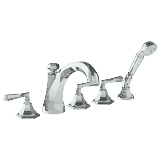 Watermark 314-8.205.1-YY Beverly Deck Mounted 5 Hole Extended Bath Set
