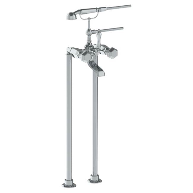 Watermark 314-8.3-T6 Beverly Floor Standing Bath Set With Hand Shower